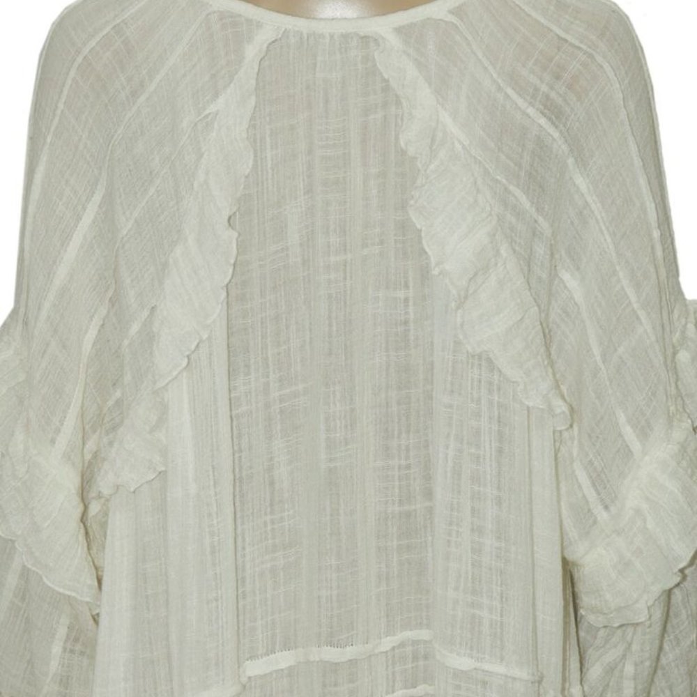Free People White Mini Dress - Picture 6 of 8
